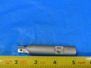 ISCAR .44" DIA. INDEXABLE END MILL HM90 E90A-D.44-1-W.62 5/8 SHANK 1 FLUTE .44" - MB8378AZ2