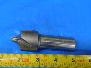 WELDON 3/8 O.D. 5/8 LOC CORNER ROUNDING HSS END MILL 7/8 SHANK 4 FL CR 12-6 .375 - MB8396AM2