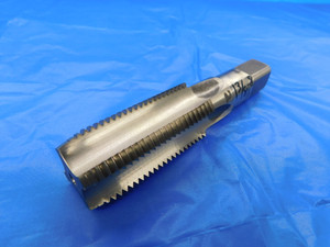 1 3/8 8 HSS PLUG TAP 4 STRAIGHT FLUTE 1.375 THREADING BRIDGEPORT MILLING - AS0261BA2