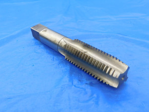 BAY STATE 7/8 9 NC HSS PLUG TAP 4 STRAIGHT FLUTE .875 7/8-9 UNC THREADING - AS0349AZ2