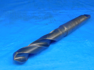 NATIONAL 55/64 O.D. HSS TWIST DRILL BIT MORSE TAPER #3 SHANK 4" LOC .8593 MT3 - AR8324AZ2