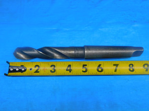 W & B 27/32 O.D. HSS TWIST DRILL BIT MORSE TAPER #3 SHANK 3 3/4 LOC .8437 MT3 - AR8327AZ2