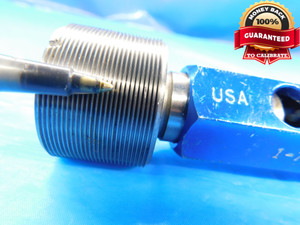 1 7/16 27 UNS 2B THREAD PLUG GAGE 1.4375 GO NO GO P.D.'S = 1.4134 & 1.4189 CHECK - DW16989AW2