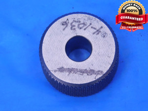 .4355 MASTER PLAIN BORE RING GAGE .4375 -.0020 UNDERSIZE 7/16 11 mm - MC0509LVR