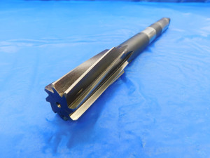 W. GERMANY 0.8687 O.D. HSS CHUCKING REAMER SPIRAL 8 FL .8687 - AS0537BA2