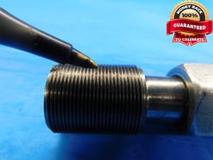 BUDGET 7/8 27 NS 2B THREAD PLUG GAGE .875 GO NO GO P.D.'S = .8509 & .8560 UNS-2B - DW17011AW2