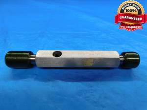 .637 24 NS THREAD PLUG GAGE .6370 GO NO GO P.D.'S = .6160 & .6210 INSPECTION - DW17024AW2
