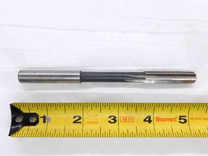 TITX PLUS 3/8 O.D. HSS CHUCKING REAMER 6 FLUTE .375 .3750 ONSIZE STRAIGHT SHANK - AS0654BA2