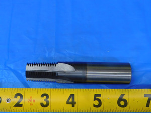 7/8 X .843-11.5 NPTF SOLID CARBIDE THREAD MILL 7/8 SHANK DIA .875 THREADING - MB8779AZ2