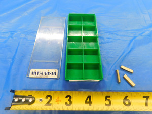 3PCS NEW MITSUBISHI DGM125CT UE6020 TiN COATED CARBIDE GROOVING INSERTS - AS0827BC2