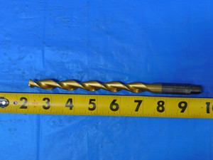 CHYICAGTO-LATROBE 31/64 O.D. TiN HSS TWIST DRILL BIT 5 1/8 LOC 7 1/.2 OAL .4843 - MB8840AZ2