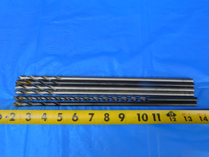 6 PC SET HSS 5/16 EXTRA LENGTH / AIRCRAFT EXTENSION DRILL BITS 12" OAL .3125 - MB8844AZ2