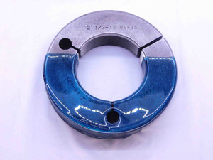2 1/2 12 UN 3A THREAD RING GAGE 2.5 2.50 2.500 2.5000 GO ONLY P.D. = 2.4459 - DW17366AW2