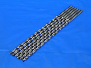 6PCS PTD 15/64 O.D. HSS JOBBER TWIST DRILL BIT FR 2913 6" LOC 8" OAL .2343 - MB8961AZ2