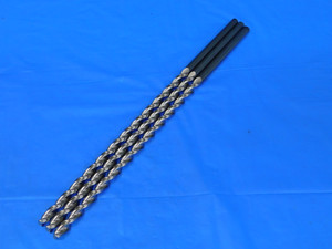 3PCS 21/64 O.D. HSS EXTRA LENGTH TWIST DRILL BIT 8" LOC 12" OAL .3281 - MB8967AZ2