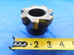 SECO 3" O.D. FACE MILL R220.69-03.00-16 1" PILOT 7 POCKETS APEX160408FR 3.0 - AS0988BD2