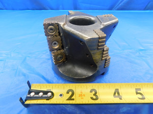 VALENITE 3 3/4 O.D. FACE MILL N-375-5R12-150F 1 1/2 PILOT HOLDS 12 INSERTS 3.75 - AS0989BD2