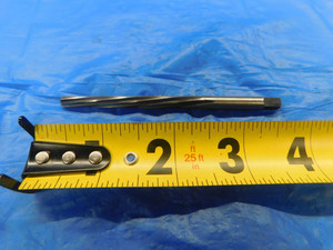 MIN .1813 - MAX .2294 O.D. HSS #3 PIN TAPER REAMER SPIRAL 6 FLUTE 3 NO3 - AS1008AZ2