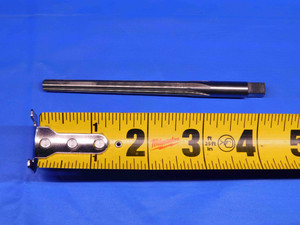 YANKEE #5 O.D. HSS TAPER PIN REAMER 6 FLUTE .2409 - .2994 USA MADE CNC MILLING - AS1012AZ2