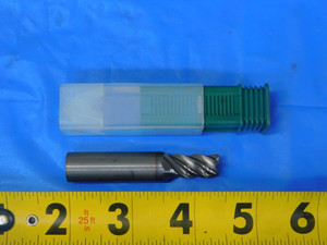 GARR 1/2 O.D. 7/8 LOC CORNER RADIUS CARBIDE END MILL 1/2 SHANK 5 FLUTE 255MC .5 - MB8996AZ2