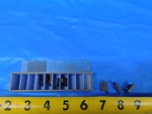 7PCS KENNAMETAL HERTEL 3.41220R176 KM1 CARBIDE INSERTS 00E39411-001-00 G4E - MB9108RDT
