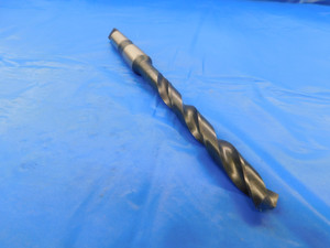 NEW PTD 31/64 O.D. HSS TWIST DRILL BIT HKH MORSE TAPER #2 SHANK 4 3/8 LOC .4843 - AS1233BF2