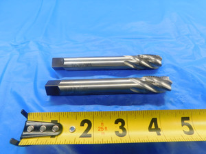 2PCS REGAL 3/8 18 NPTF HSS PIPE TAP 5 SPIRAL FL .375 DRYSEAL 0511U40L USA MADE - AS1252AZ2