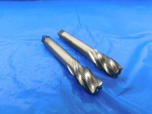 2PCS REGAL 3/8 18 NPTF HSS PIPE TAP 5 SPIRAL FL .375 DRYSEAL 0511U40L USA MADE - AS1252AZ2