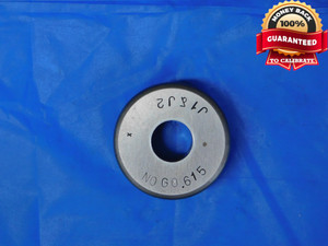 .6150 MASTER PLAIN BORE RING GAGE .6250 -.0100 UNDERSIZE 5/8 15.621 mm .615 - MB9285RD