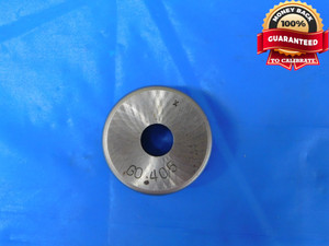 .4050 CL X MASTER PLAIN BORE RING GAGE .4063 -.0013 13/32 10.287 mm .405 - MB9280RD