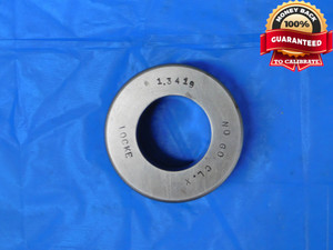 1.3419 CLASS X MASTER PLAIN BORE RING GAGE 1.3438 -.0019 UNDERSIZE 1 11/32 34 mm - MB9298RD