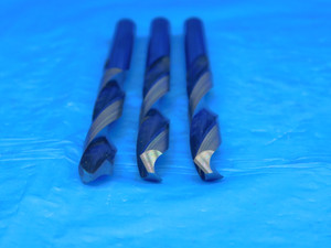 3PCS SGS N .3020" CARBIDE TWIST DRILL BIT 51214 .3020" SHANK 2 5/8 LOC 5" OAL - M-AR9264RDT