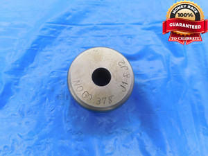 .3780 CL X MASTER PLAIN BORE RING GAGE .3750 +.0030 OVERSIZE 3/8 9.601 mm .378 - AS1481RD
