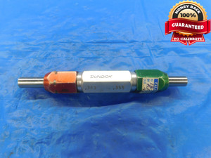 .3430 & .3550 PIN PLUG GAGE GO NO GO .3438 -.0008 UNDERSIZE 11/32 9 mm .343 .355 - AS1532BB2