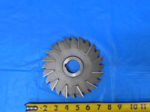 NIAGARA 6" OD X 1/2 WIDTH X 1 1/4 PILOT STAGGERED TOOTH SIDE MILL CUTTER 24 T - MB9503BJ2