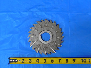 NIAGARA 5" OD X 11/32 WIDTH X 1 1/4 PILOT STAGGERED TOOTH SIDE MILL CUTTER 24 T - MB9510BJ2