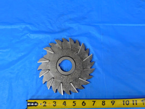 NIAGARA 6" OD X 1/2 WIDTH X 1 1/4 PILOT STAGGERED TOOTH SIDE MILL CUTTER 23 T - MB9527BJ2