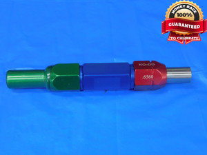 .6450 & .6560 CL XX PIN PLUG GAGE GO NO GO .6563 -.0003 21/32 16.662 .645 .656 - MB9575BB2