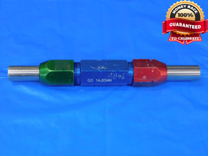 14.850 & 15.400 CL X mm PIN PLUG GAGE GO NO GO 15.000 -.150 15 .5846 14.85 15.40 - MB9590BB2