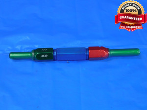 .2520 & .2620 CL XX PIN PLUG GAGE GO NO GO .2500 +.0020 1/4 6.655 mm .252 .262 - MB9582BB2
