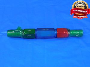 .5660 & .5780 CL XX PIN PLUG GAGE GO NO GO .5781 -.0001 37/64 14.681 .566 .578 - MB9577BB2