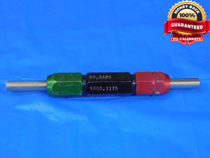 .3125 & .3175 CLASS X PIN PLUG GAGE GO NO GO ONSIZE 5/16 8 mm - MB9671BB2