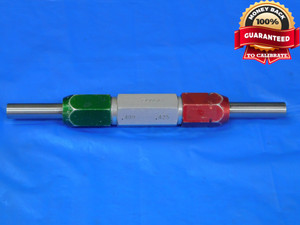 .4090 & .4250 PIN PLUG GAGE GO NO GO .4063 +.0027 13/32 10.795 mm .409 .425 - MB9673BB2
