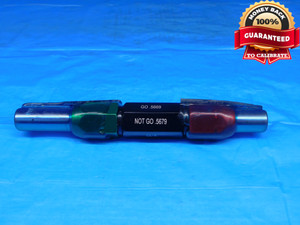 .5669 & .5679 CL X PIN PLUG GAGE GO NO GO .5625 +.0044 OVERSIZE 9/16 14.399 mm - AR9562BB2