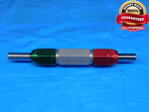 .4100 & .4190 PIN PLUG GAGE GO NO GO .4219 -.0029 27/64 10.643 mm .410 .419 - AR9552BB2