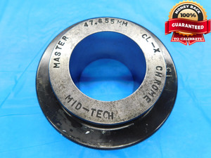 47.655 CLASS X MASTER PLAIN BORE RING GAGE 48.000 -.345 UNDERSIZE 48 mm 1.8762 - DW17996BB2