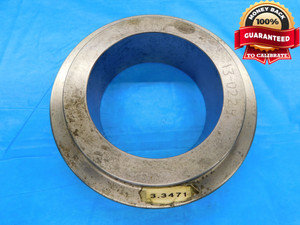 3.3471 MASTER PLAIN BORE RING GAGE 3.3438 +.0033 OVERSIZE 3 11/32 85 mm CHECK - DW18002BB2