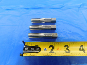 3PCS R & N 1/8 27 NPSI HSG PIPE TAP 4 STRAIGHT FLUTE .125 36021 814390 60735 USA - AS1857BL2
