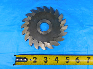 US TOOL 5" O.D. X 7mm WIDTH X 1" PILOT SIDE MILLING CUTTER 20 T HSS USA 5.0 - AR9596BJ2