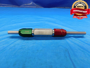 .2550 & .2640 CL ZZ PIN PLUG GAGE GO NO GO .2656 -.0016 17/64 6.706 mm .255 .264 - DW18111BB2
